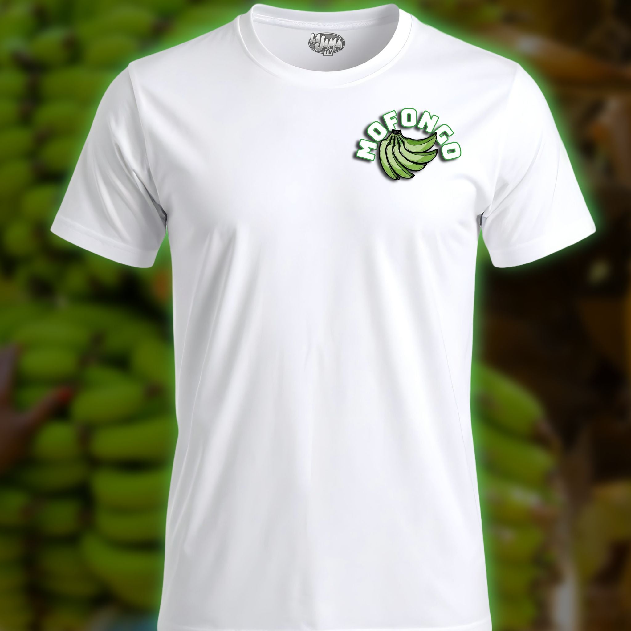 *NEW! Y.U.C.A. Mofongo White T-Shirt